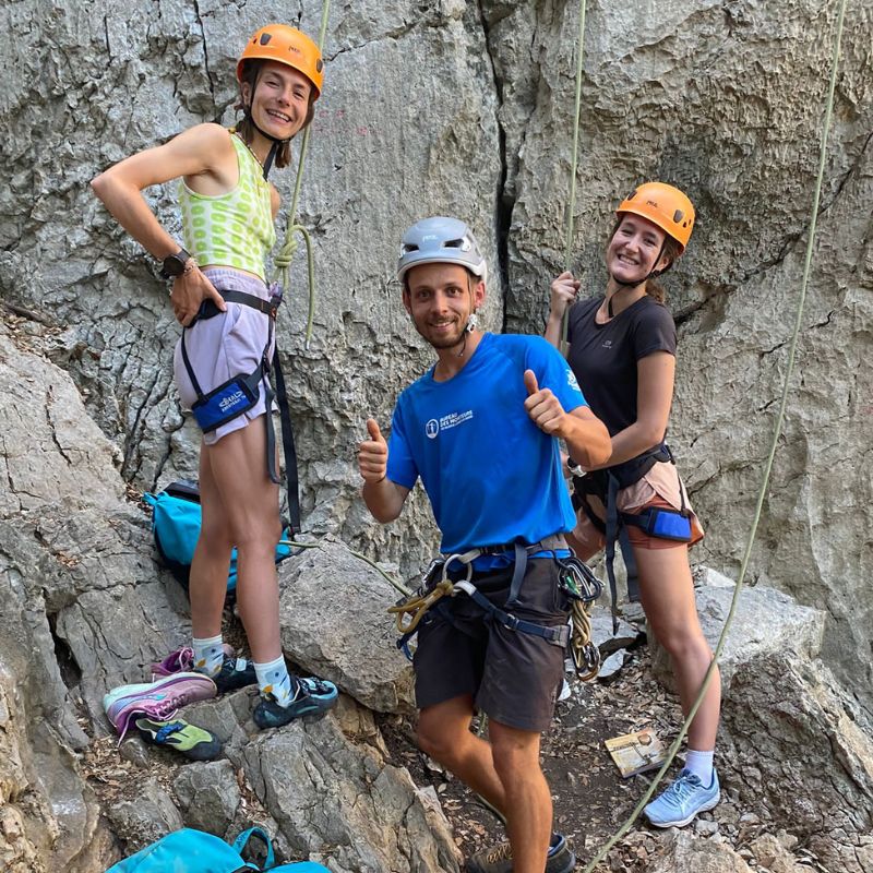 Moniteur d'escalade dans l'Hérault - Thomas Barraja Aventures Herault